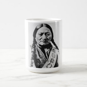 Mug Lakota Chef Abandon : assis Bull Fort Buford