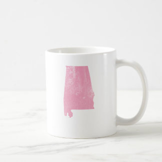 Mug L'Alabama - grunge vintage rose