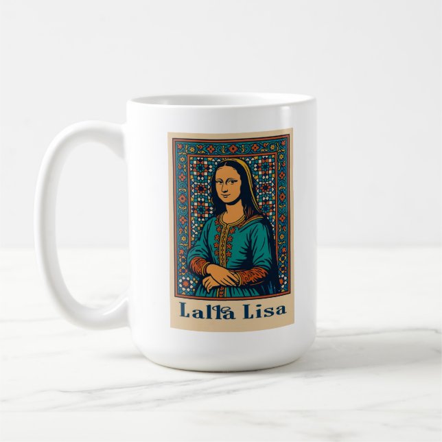 Mug Lalla lisa - Portrait marocain Muse (Gauche)
