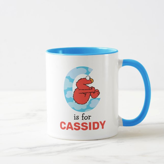 Mug L'alphabet d'Elmo | C Nuages (Droite)