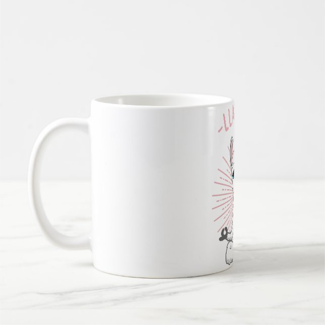 Mug Lama Yoga Namaste Tee Pilates Yoga Alpaka Lover Me (Gauche)