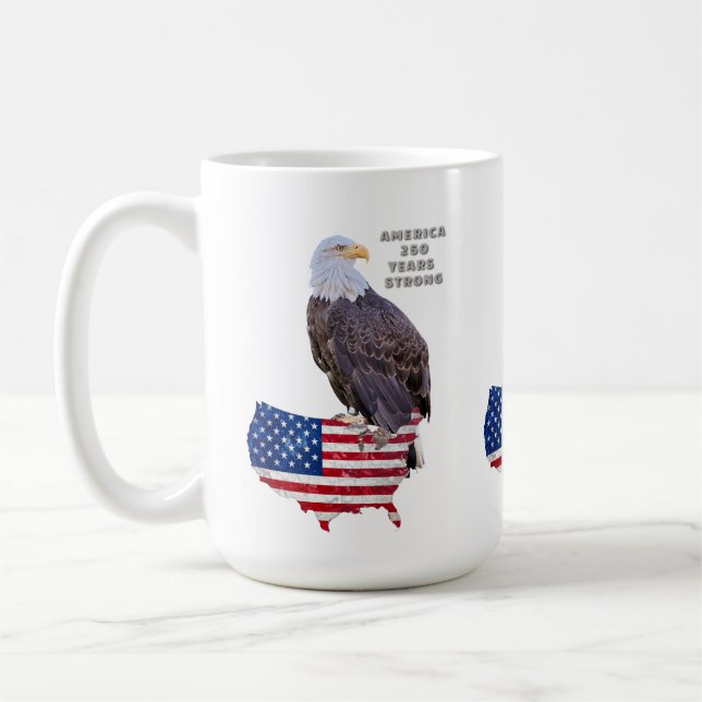 Mug L'Amérique 250 ans forte (Gauche)