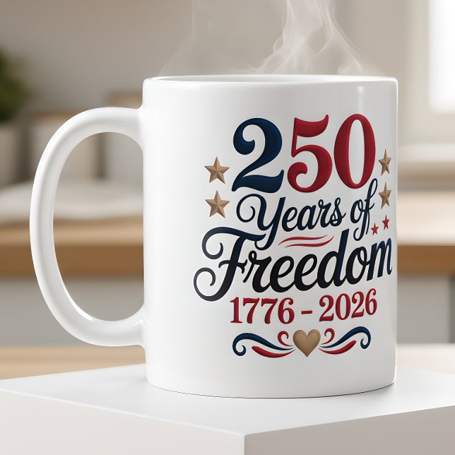 Mug L'Amérique 250e (Créateur téléchargé)