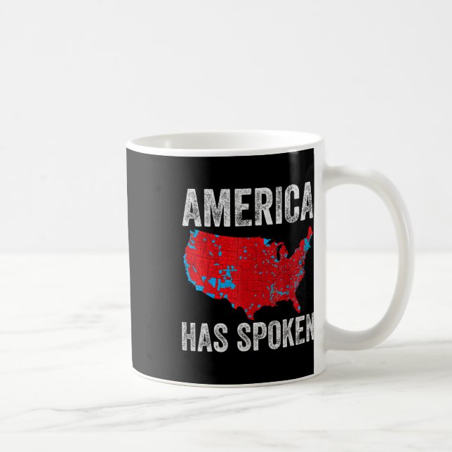 Mug L'Amérique A Parlé De La Carte Électorale De 2024  (Droite)