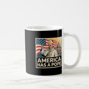 Mug L'Amérique a un pape américain catholique nouveau