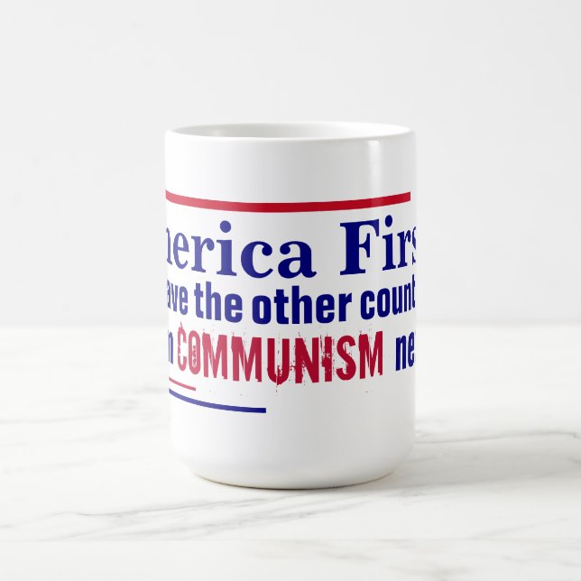 Mug L'Amérique d'abord  (Centre)