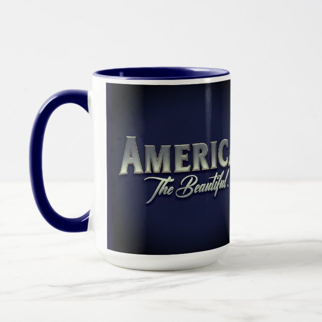 Mug L'Amérique, le beau (Gauche)