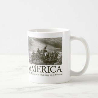 Mug L'Amérique : Nous vous tuerons dans votre sommeil