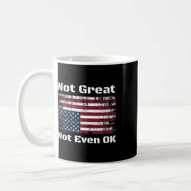 Mug L'Amérique pas géniale pas même correcte Les Améri (Gauche)