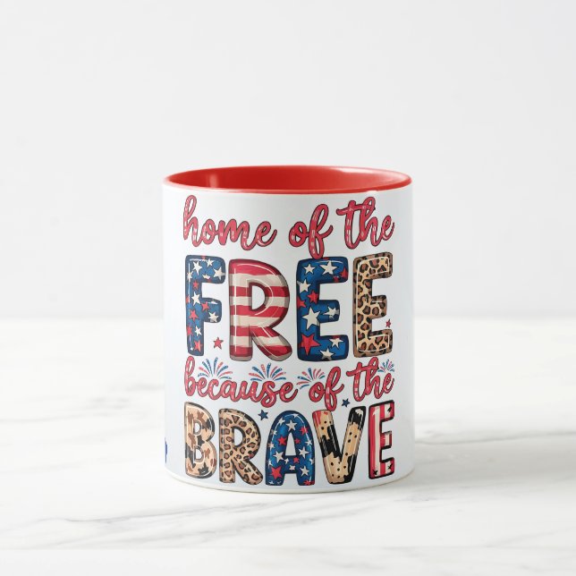 Mug l'Amérique, terre de la liberté  (Centre)
