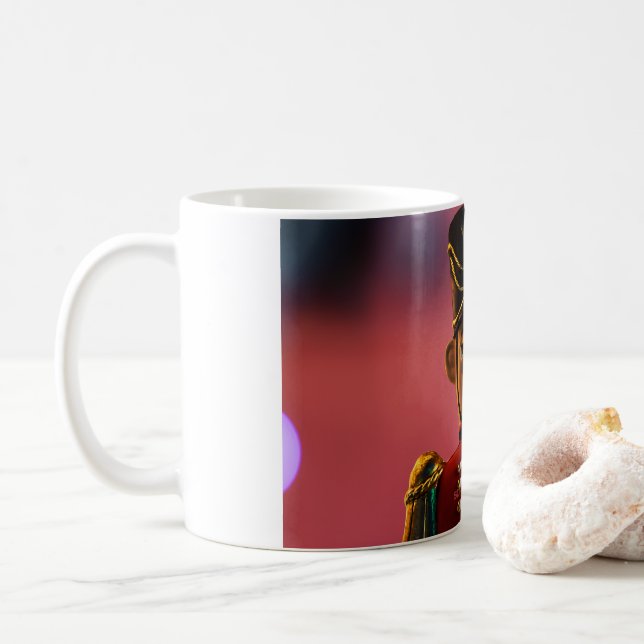 Mug L'ami soldat de jouet classique de Noël de Slipper (Avec donut)
