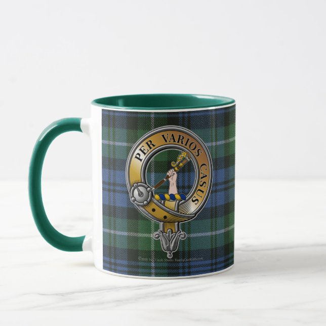 Mug Lamont Tartan & Badge (Gauche)