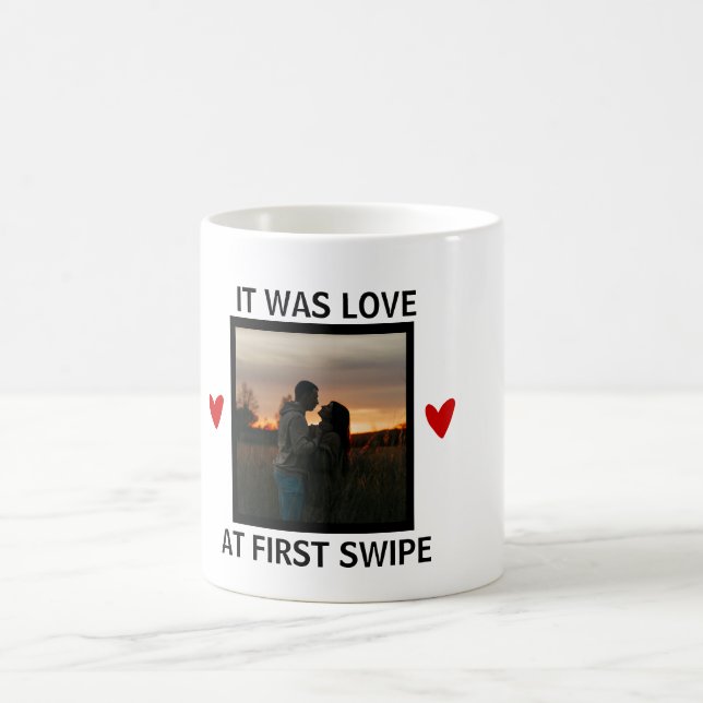 Mug L'amour au premier coup d'oeil en ligne Couple Val (Centre)