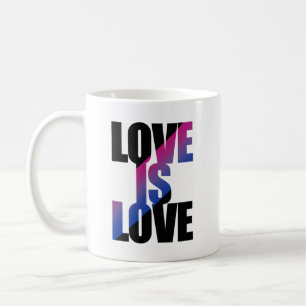 Mug L'amour bisexuel est l'amour