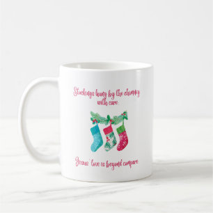 Mug L'amour de Jésus est au-delà Comparer Noël de Noël