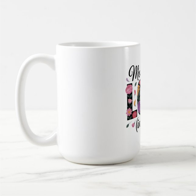 Mug L'amour de maman est fort (dans le silence) (Gauche)