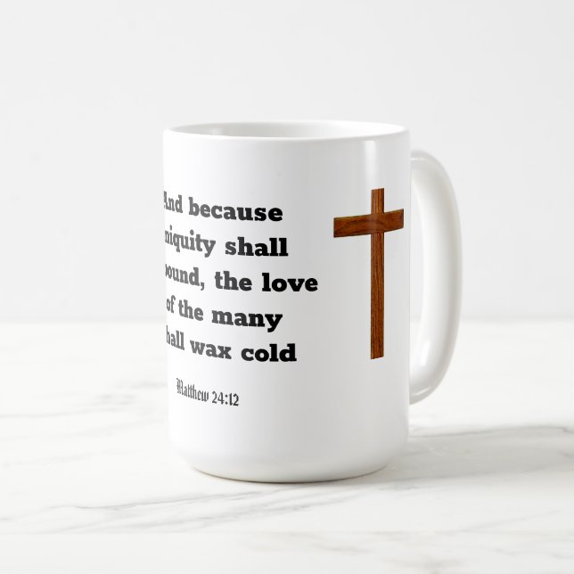 MUG L'AMOUR DE PLUSIEURS SE REFROIDIRA  (Devant droit)