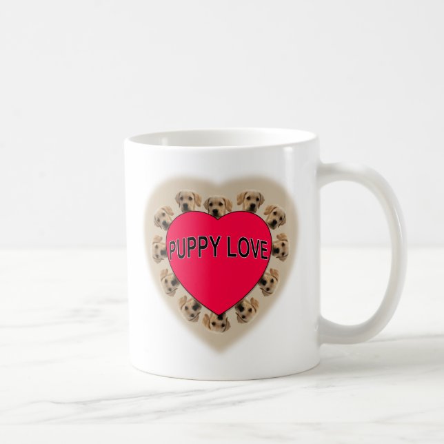 Mug L'amour des chiots (Droite)