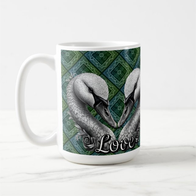 Mug "L'amour des cygnes"  (Gauche)