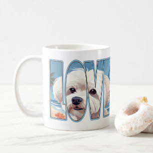 Mug L'amour du chien maltais