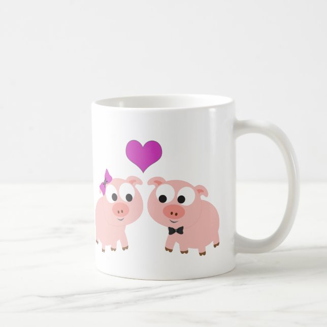 Mug L'amour du porc (Droite)