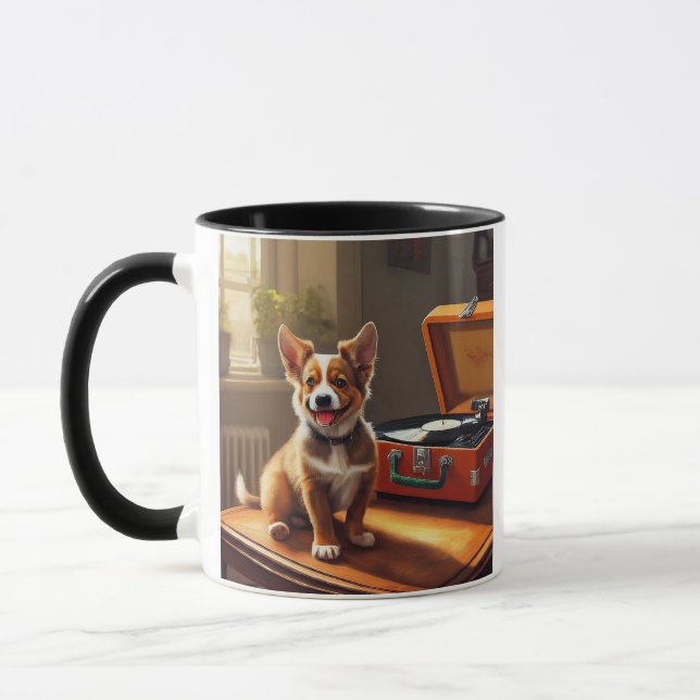 Mug L'amour d'un chien est sur l'humanité et la loyaut (Gauche)