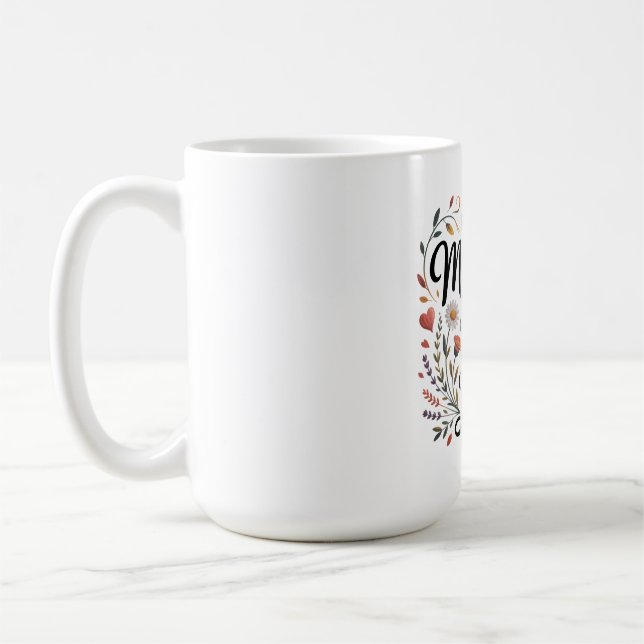 Mug L'amour d'une mère défie toute logique (Gauche)