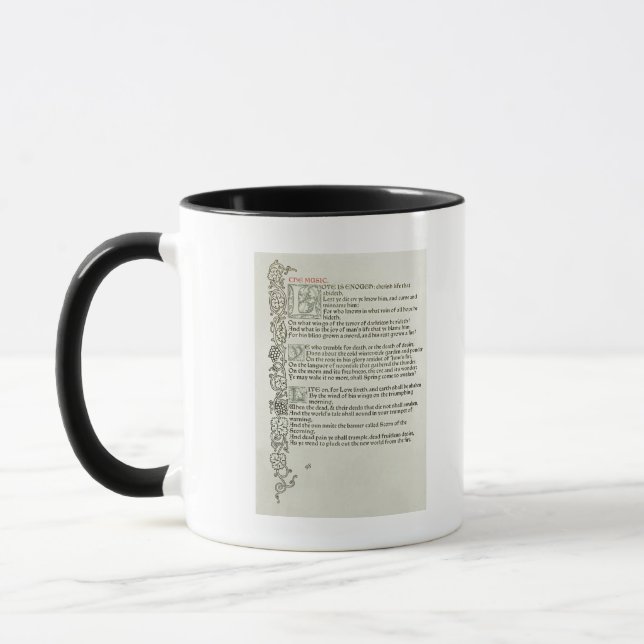 Mug L'amour est assez, 1897 (Gauche)