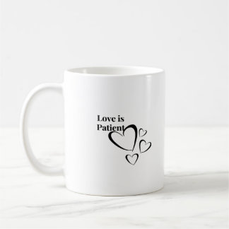 Mug L'Amour Est Patient Calme Esthétique
