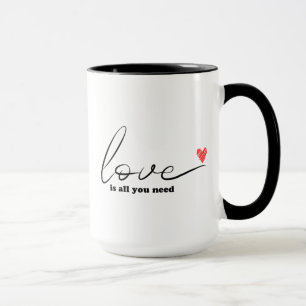 Mug L'Amour Est Tout Ce Dont Vous Avez Besoin, Don Val