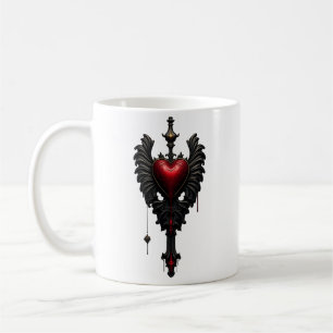 Mug L'amour éternel dans l'ombre de l'obscurité gothiq