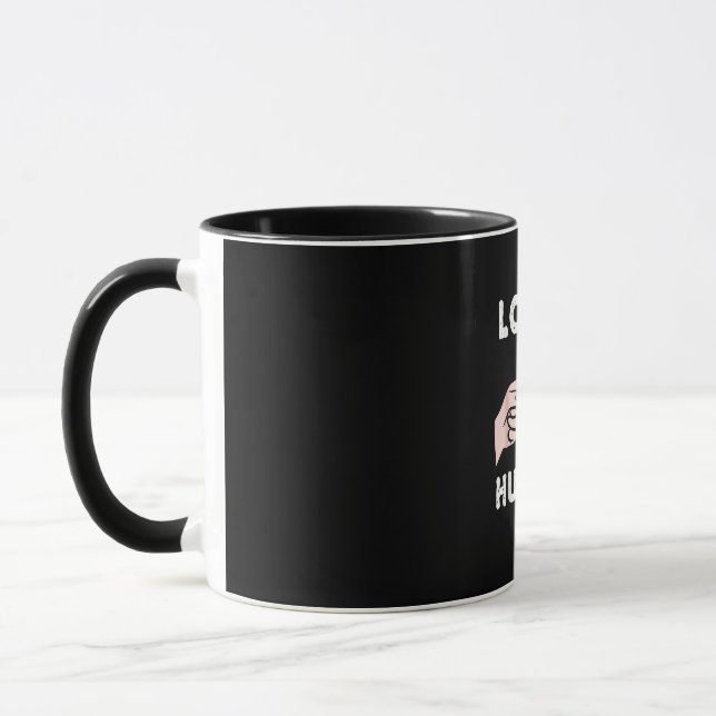 Mug L'amour fait mal aux femmes Eclectus Parrot (Gauche)