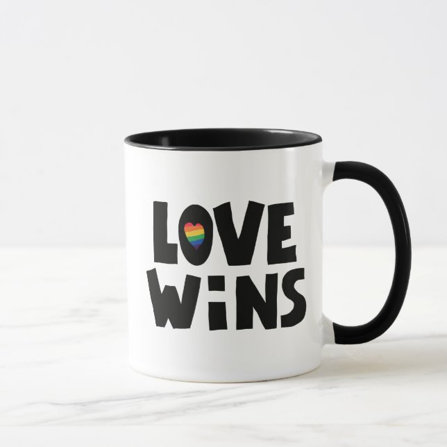 Mug L'amour gagne (Droite)