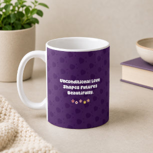 Mug L'amour inconditionnel façonne les avenirs - Paren