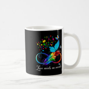 Mug L'Amour N'A Pas Besoin De Mots Autisme Enfants Mam