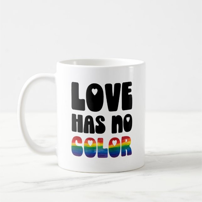 Mug L'amour n'a pas de couleur (Gauche)