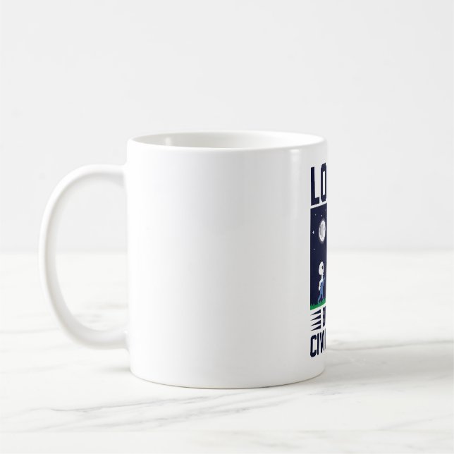 Mug L'amour n'a pas de design motivationnel frontalier (Gauche)