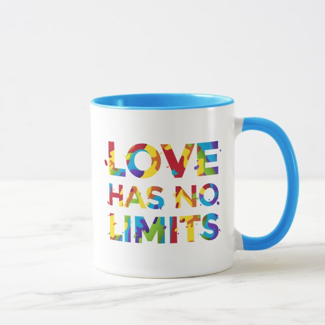 Mug L'amour n'a pas de limites (Droite)