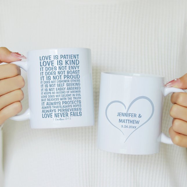 Mug L'amour ne manque jamais Personnalisé (Créateur téléchargé)