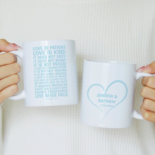 Mug L'amour ne manque jamais Personnalisé (Créateur téléchargé)