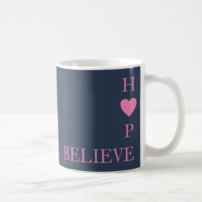 Mug L'amour n'échoue jamais | 1 Corinthiens 13 | Hope  (Droite)