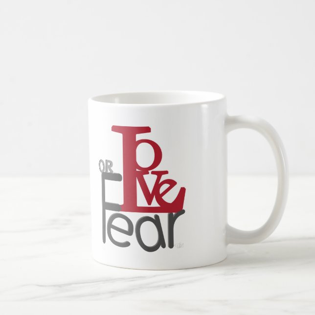 Mug L'amour ou la peur (Droite)