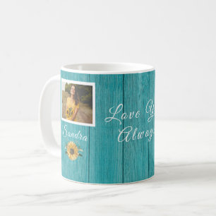 Mug L'amour personnalisé que vous avez toujours   Turq