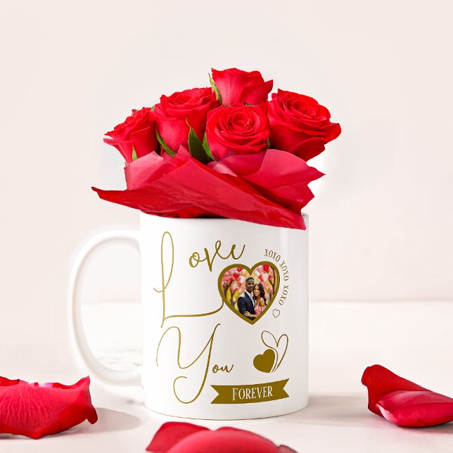 Mug L'amour personnalisé Vous pour la Saint Valentin (Créateur téléchargé)
