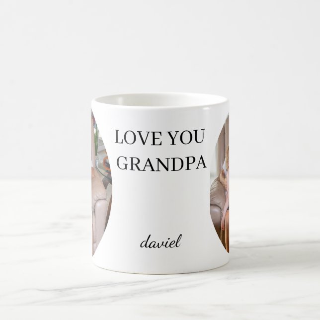 Mug L'amour sans fin de grand-père (Centre)