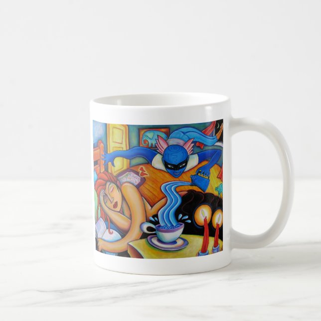 Mug L'amour vient a-troublin (Droite)