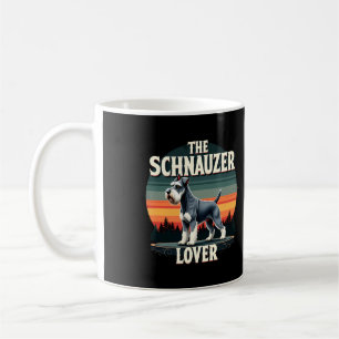 Mug L'amoureux de Schnauzer - Design Rétro Chien