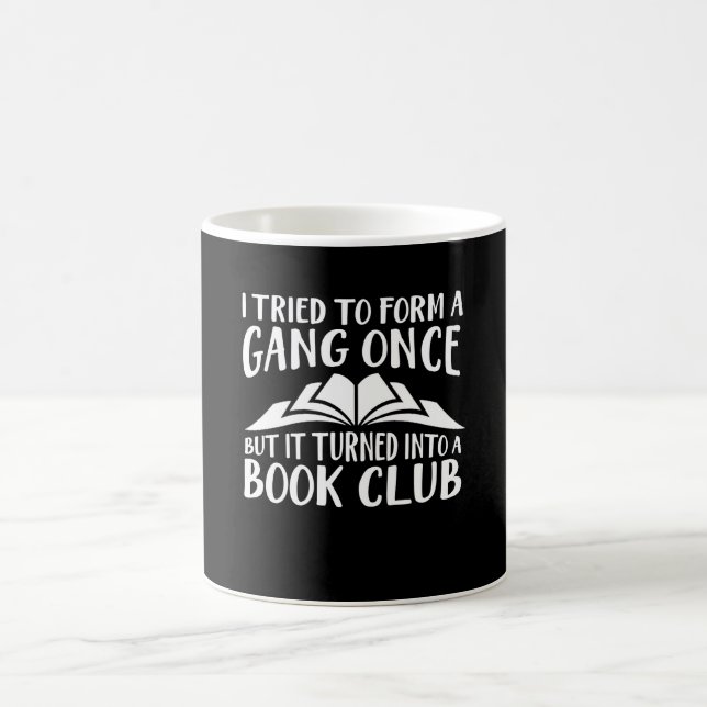 Mug L'amoureux des livres a jugé la bande de forme (Centre)