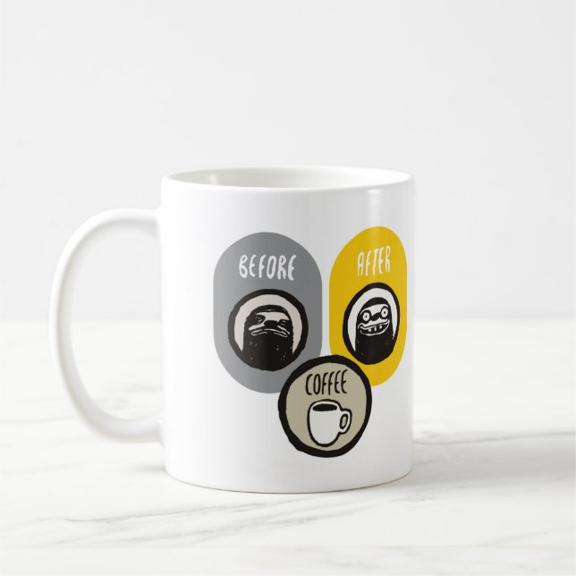 Mug L'Amoureux Du Café Drôle cool Dit : (Gauche)