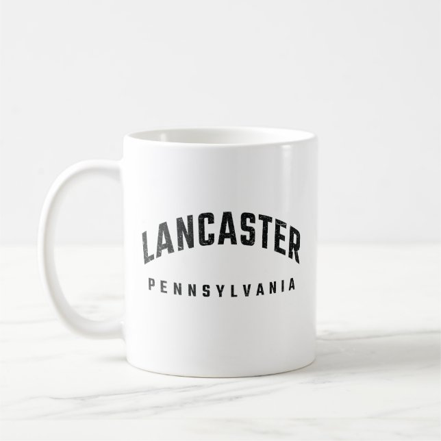 Mug Lancaster Pennsylvania PA (Gauche)
